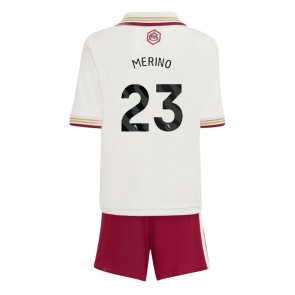 Arsenal Mikel Merino #23 Replika Babytøj Tredje sæt Børn 2025-26 Kortærmet (+ Korte bukser)